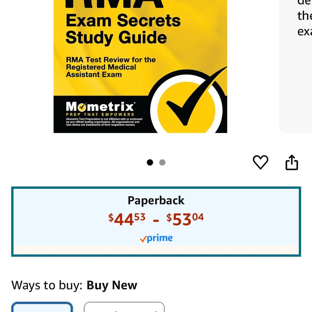MOMETRIX RMA Exam Secrets Study Guide - Picture 4 of 4